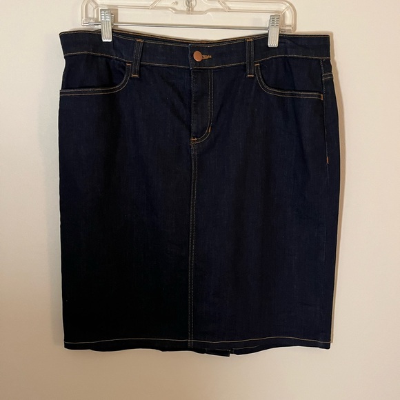 Eileen Fisher Denim Skirt - Picture 5 of 8